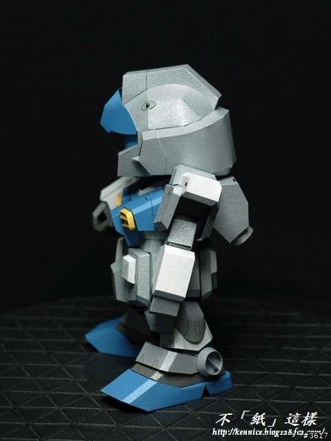 [紙模]SD RGM-79N 試作完成