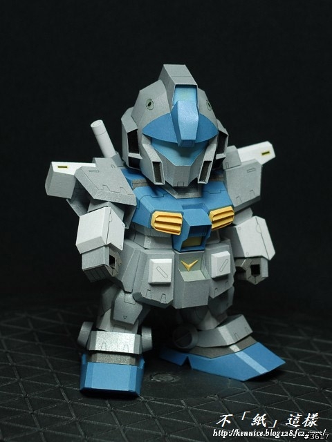 [紙模]SD RGM-79N 試作完成