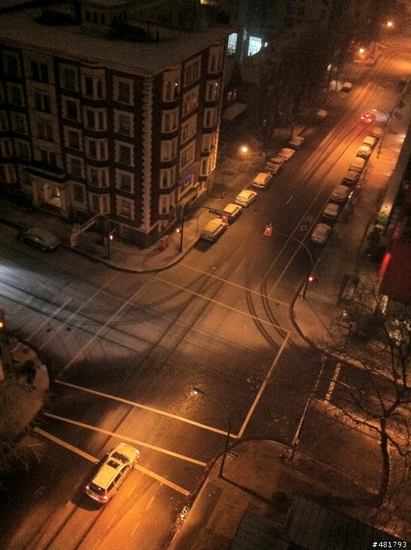 下雪了...