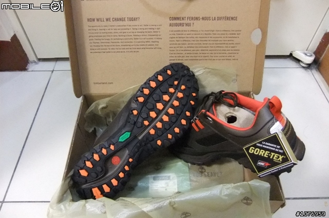 分享timberland GORE-TEX登山鞋