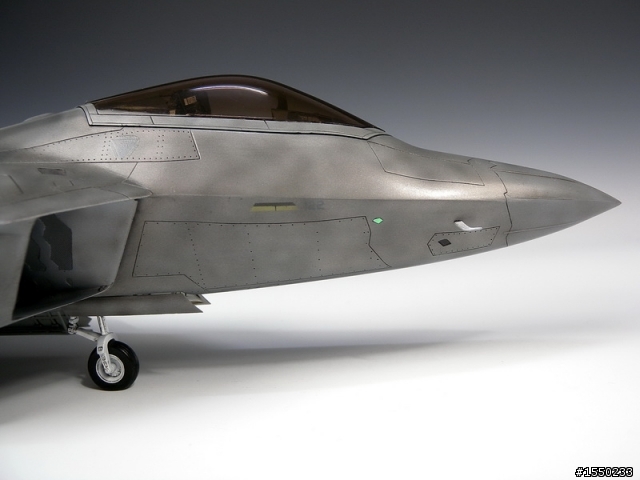 1/48 美軍飛彈組&附贈的F-22 成品圖