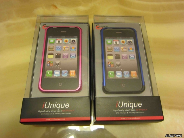 女王的iphone4新衣 (金鋁衣)
