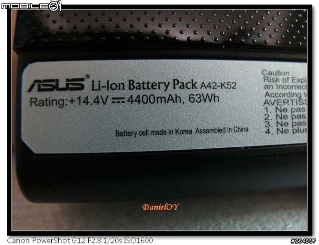 ASUS A52JC 開箱文 & Downgrade XPP (82pic)