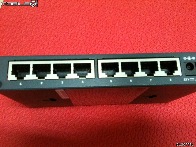 [開箱]HP ProCurve 1410-8port Giga Switch