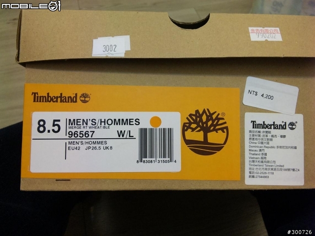 【分享】Timberland 96567 MENS MERGE ROLL-TOP