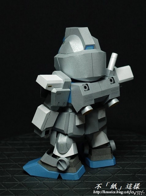 [紙模]SD RGM-79N 試作完成