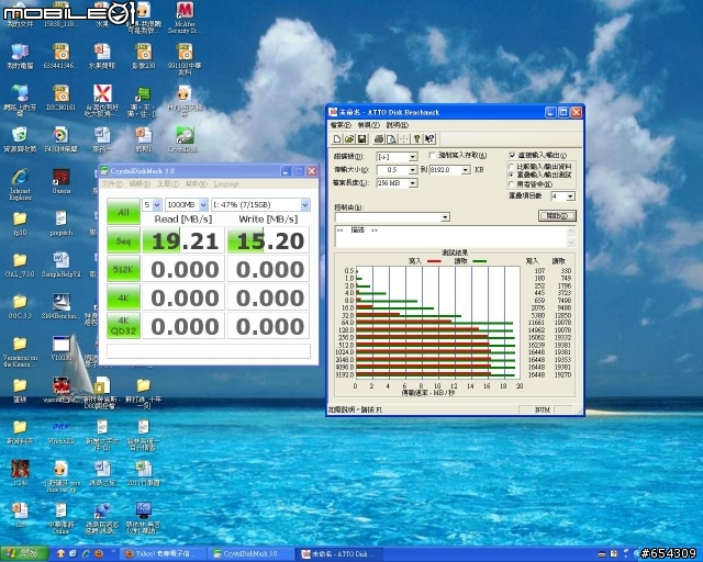 簡單測試 Patriot 博帝 16GB class 10 ~大失望~