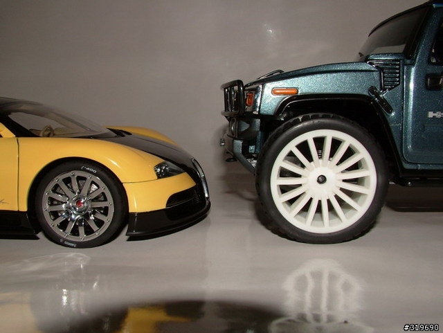 瞎搞~ 鐵片車 & 1/18 HUMMER