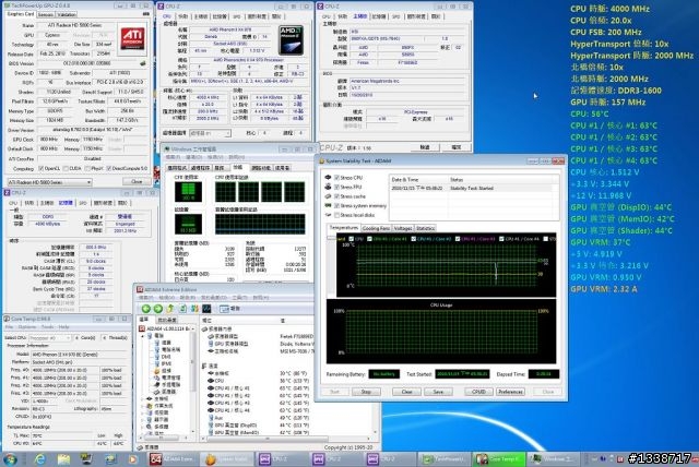 [輕鬆上4G] Phenom II X4 970 黑盒之超頻分享!!