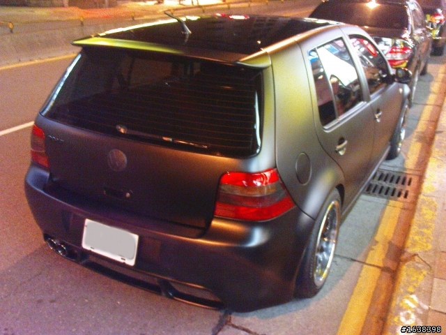 VW GOLF消光黑