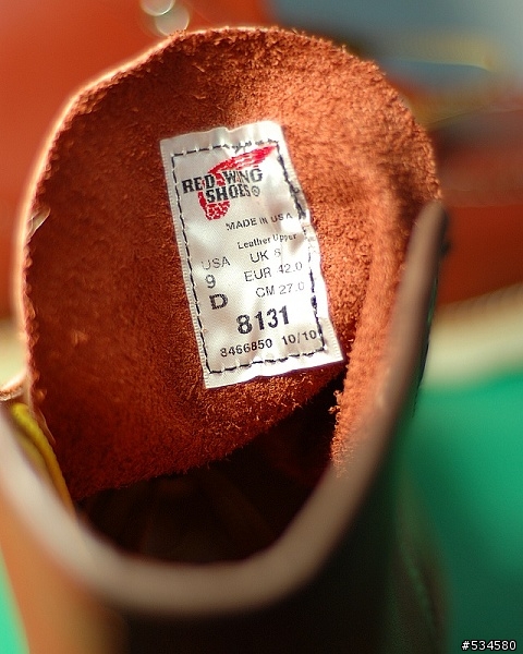 【開箱】第一次的接觸...Red Wing 8131..