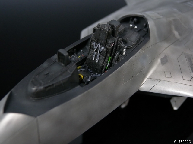 1/48 美軍飛彈組&附贈的F-22 成品圖