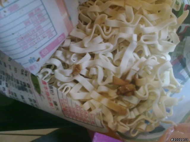 阿舍乾麵瑕疵!