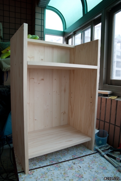 [DIY] 鄉村風直線條小櫥櫃