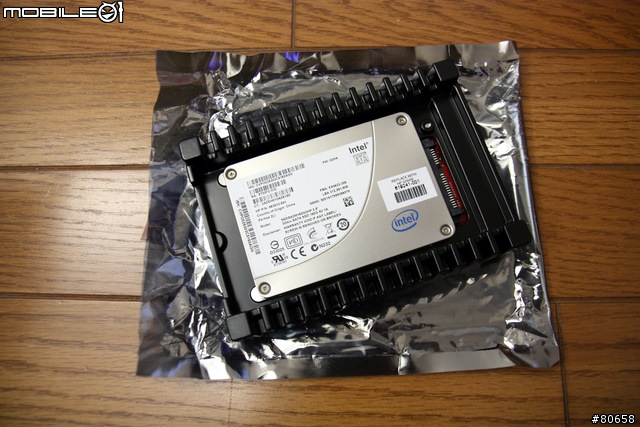【宵夜開箱】HP 160GB SATA X25-M 固態硬碟