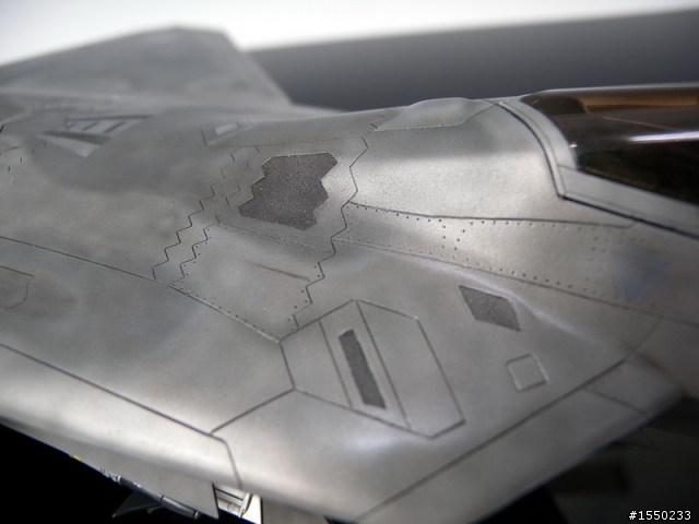 1/48 美軍飛彈組&附贈的F-22 成品圖