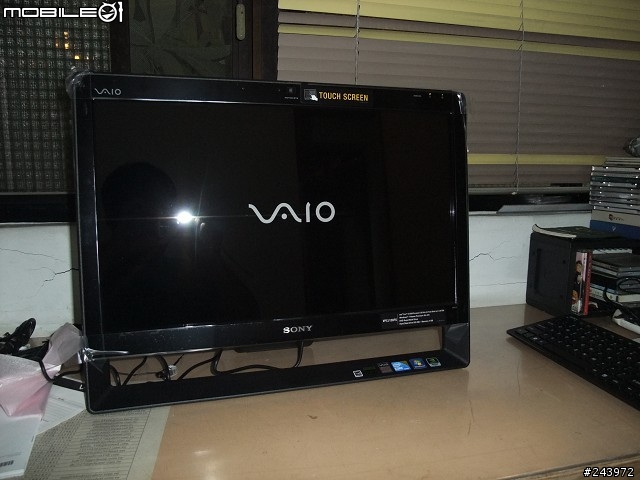 [開箱文] VAIO VPCJ-128,低調而奢華的桌上型觸碰電腦