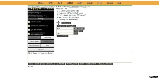 WEBKEY 用電腦完全遙控你的手機吧！（需ROOT！）