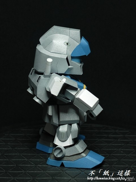 [紙模]SD RGM-79N 試作完成