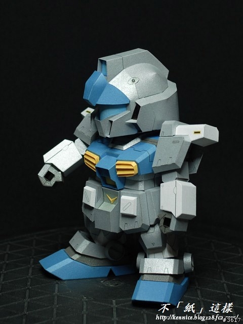 [紙模]SD RGM-79N 試作完成