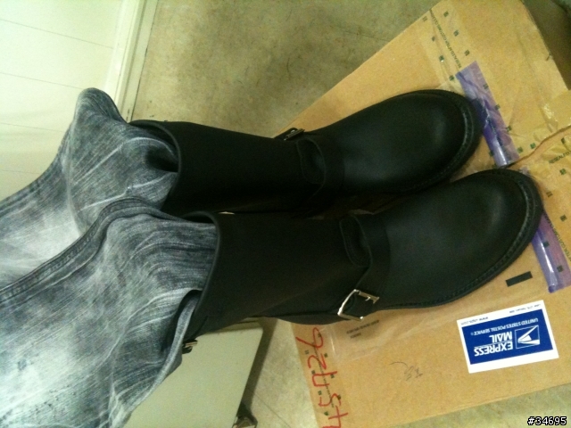 [簡單開箱+實穿] Diesel Thanaz 8L4+Frye Men's Engineer 12R Boot