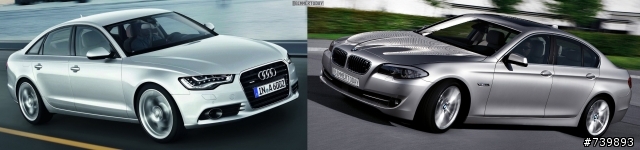 New Audi A6 vs. BMW 5 Series