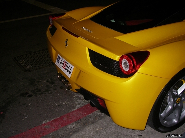 那個綠X雷的夜晚,LP560-4和458(red and yellow)