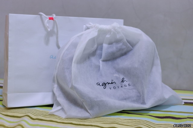 [開箱] 老姊的獨到眼光，agnes b. 低調包