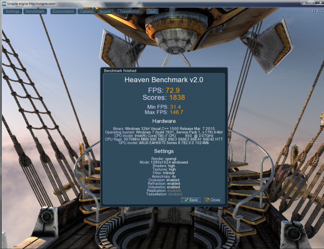 i7-950 ＆ EAH6870 ＆ Rampgae 武力全開 效能測試