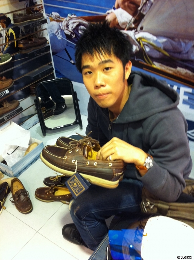[開箱]經典帆船鞋Sperry Top-Sider Gold Cup 2-Eye Boat Shoe