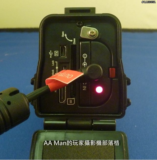 [UNBOXING] 2011 TACHYON XC HD 720P 全防水運動攝影機 圖多慎入.