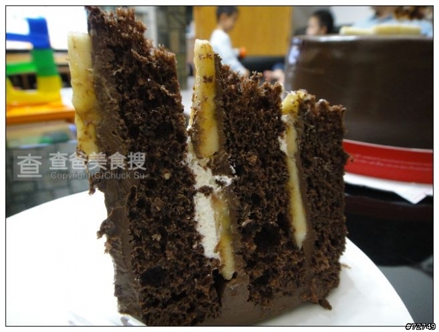 [分享]來自比利時的巧克力香蕉蛋糕..