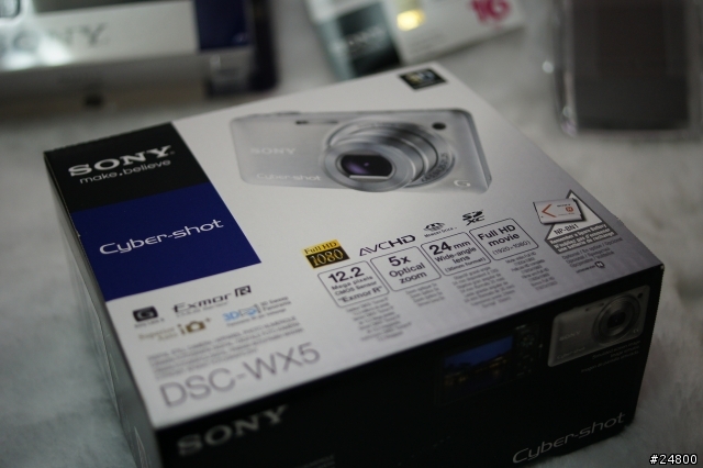 [開箱分享] SONY  WX5  美又有型的隨身機~