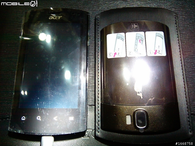 [冬天最溫暖的陪伴:金厲害第一手開箱長篇] Acer Liquid Metal 摩卡棕 (補充包膜照片)