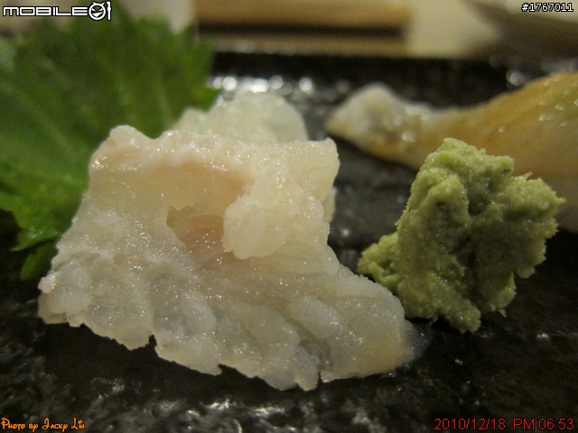 桃園-櫻之居~握壽司套餐 2010/12/18