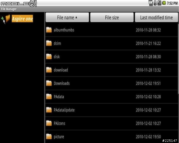 [開箱試用文] acer AOD Happy 的 Android 作業系統與app market的安裝試用