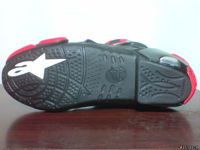 開箱 之第一發 Alpinestars 車靴  Supertech-R  黑紅  2010