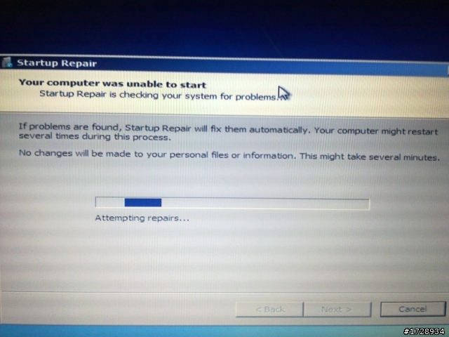 GE600  windows 在關機時 WINDOWS正在設定死機問題