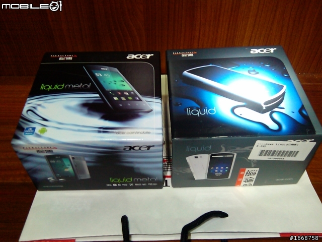 [冬天最溫暖的陪伴:金厲害第一手開箱長篇] Acer Liquid Metal 摩卡棕 (補充包膜照片)