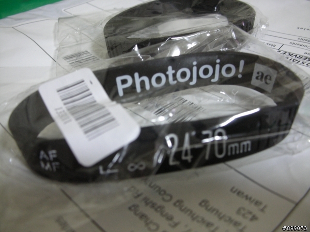 [開箱]Photojojo 鏡頭相膠手環組 (圖少)