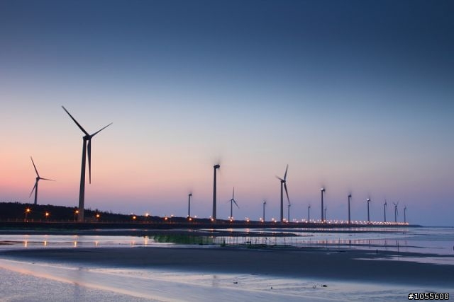 今天高美溼地好美