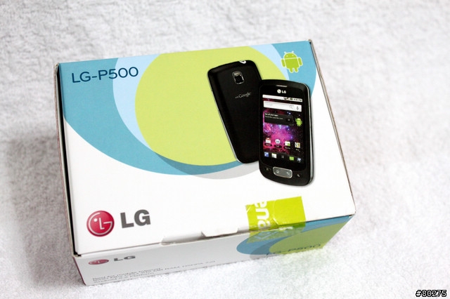 [分享] LG P500 Optimus One 開箱