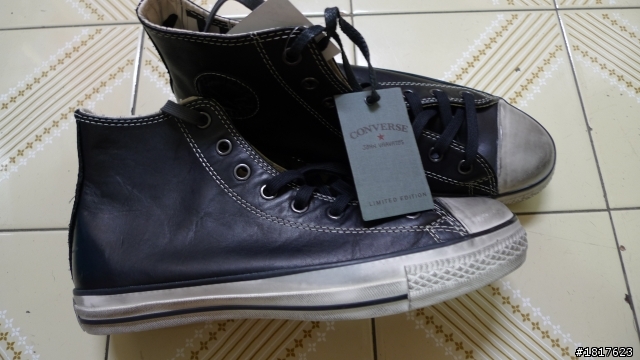 Converse John Varvatos All Star 黑真皮高桶聯名款
