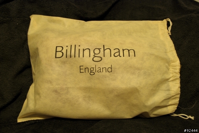 我也發一篇白金漢包(Billingham Handley Pro)
