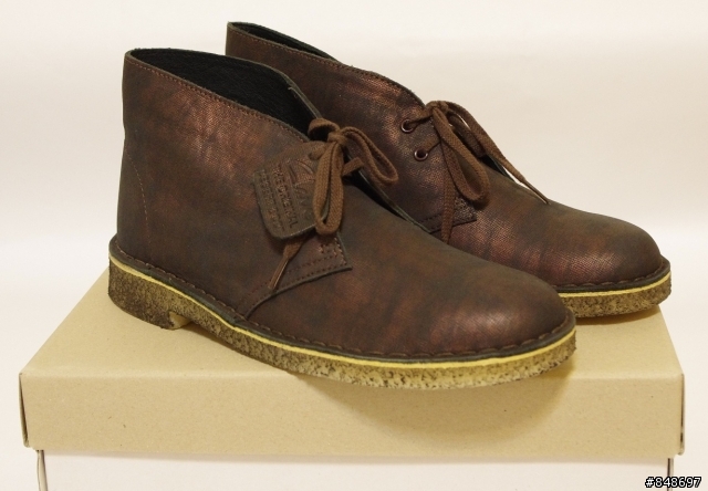 【開箱】Clarks Originals Desert Boot 沙漠靴 Copper 金屬銅色