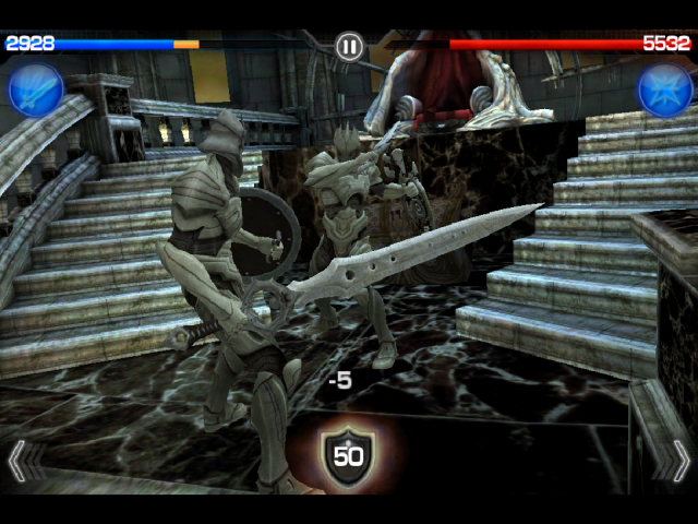 [分享]新版Infinity Blade,給你最好的裝備,讓你直接打lv200的魔王,不喜勿入!