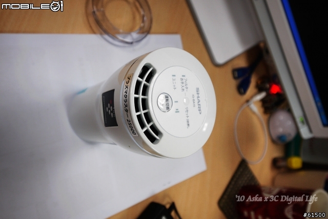 【開箱】SHARP 自動除菌離子Plasmacluster 空氣清淨機 (IG-B100 + IG-BA15)
