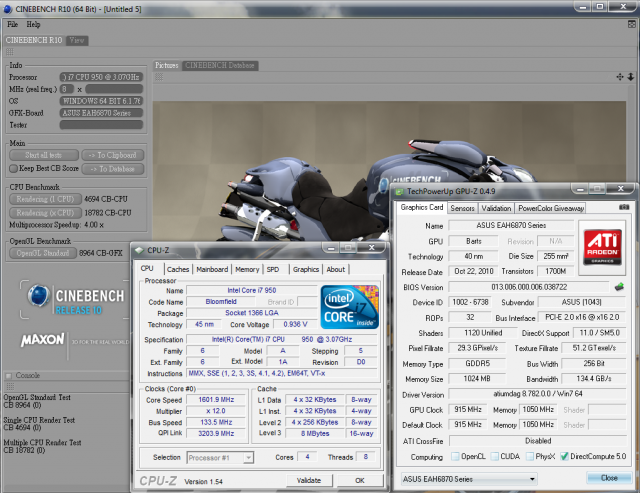 i7-950 ＆ EAH6870 ＆ Rampgae 武力全開 效能測試
