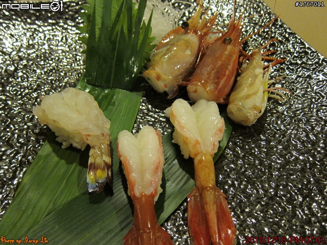 桃園-櫻之居~握壽司套餐 2010/12/18