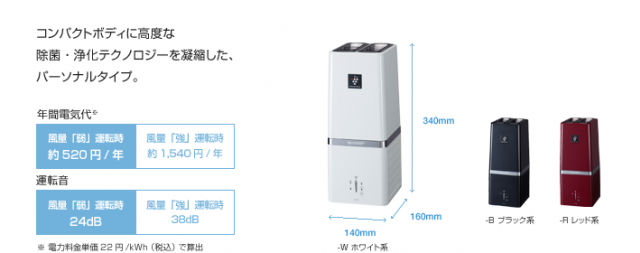 【開箱】SHARP 自動除菌離子Plasmacluster 空氣清淨機 (IG-B100 + IG-BA15)